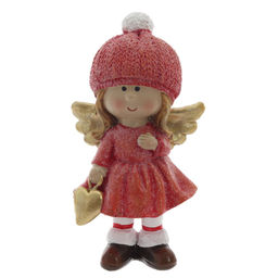 Фигурка декоративная "Ангел", L5,5 W4,5 H11 см, 2в.