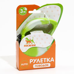 Рулетка Фантазия, 3 м, до 11,5 кг, зелёная - Пижон фото 4
