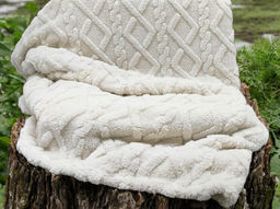 АРТ 008 Покрывало- плед стриженый 180*210 Латте