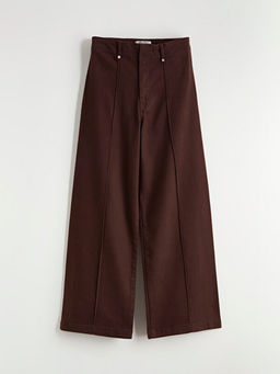 Wideleg Kad?n Jean Pantolon