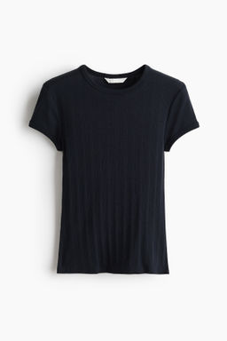 Camiseta en punto pointelle - H&m фото 3