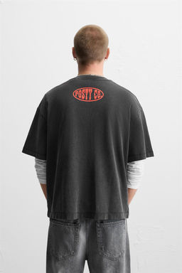 POST MALONE GRAPHIC T-SHIRT - Zara фото 3