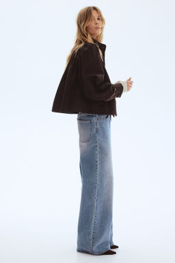 Chaqueta de sarga con mangas abullonadas - H&m фото 7