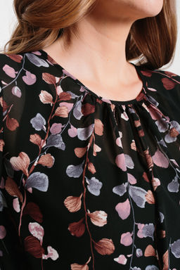 шифон+трикотаж Платье - Prima linea фото 4