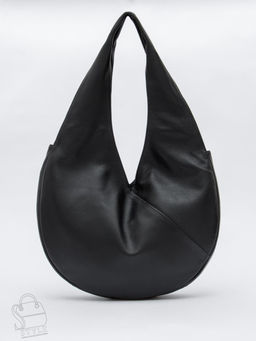 Сумка женская кожаная 1101-1MP black Polina&Eiterou