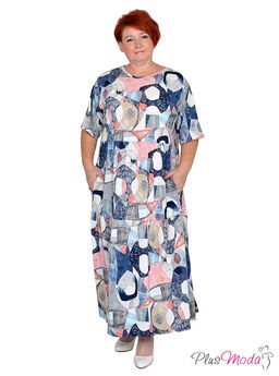 Платье Модель №1459 размеры 44-84 - Plusmoda фото 2