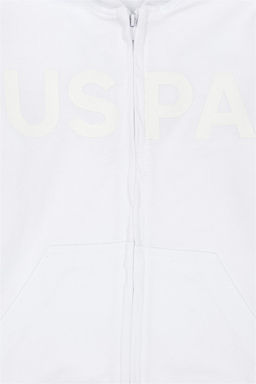 U. S. Polo Assn / Белый базовый свитшот для мальчика - U.s. polo assn фото 4