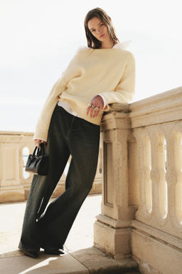 Jersey oversize en mezcla de lana - H&m фото 6