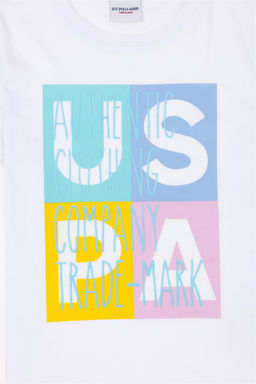 U. S. Polo Assn / Белая футболка с круглым вырезом для мальчика - U.s. polo assn фото 4