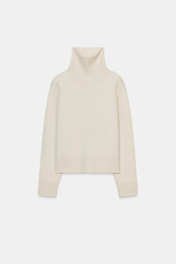 WOOL HIGH NECK JUMPER - Zara фото 3