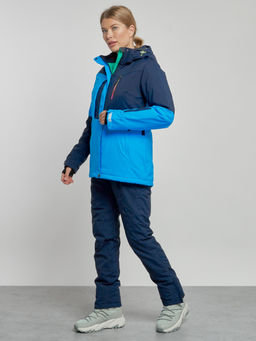 Горнолыжный костюм женский зимний синего цвета 03307S - Chunmai фото 3