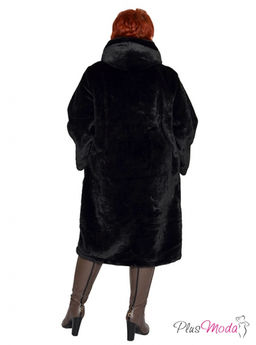Жакет-дубленка Модель №1448 размеры 44-84 - Plusmoda фото 8