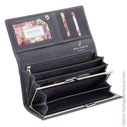 Большой женский кожаный кошелек Sergio Valentini СВ 8138-035 фото 2