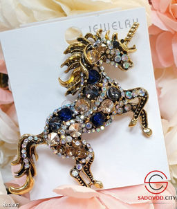Брошь лошадь Символ 2026 года