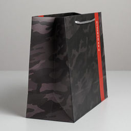 Цена за 2 шт. Пакет подарочный ламинированный, упаковка, «С 23 февраля», ML 27×23×11.5 см