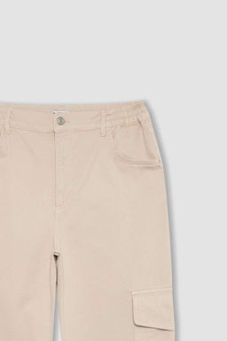 Брюки Cool Cargo Jogger из габардина - Defacto фото 8