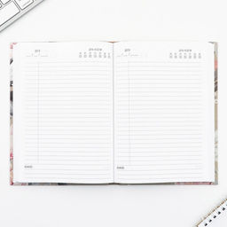 Ежедневник А5, 160 листов, в твердой обложке Love