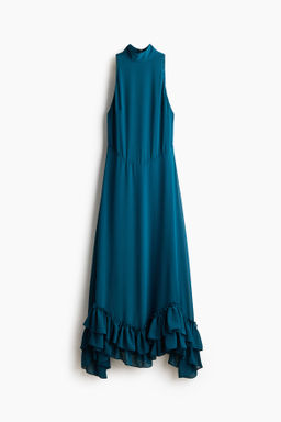Maxivestido con volantes