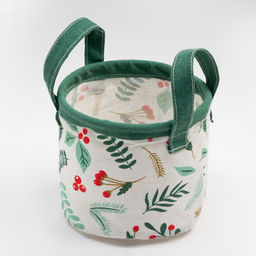 Корзинка текстильная «Этель. Ягоды», 12×14 см