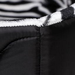 Дом-трансформер квадратный 43 х 43 х 34 см, расцветка зебра - Пижон фото 9