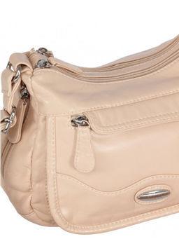 Сумка женская искусственная кожа Guecca-117, 2 отд, плечевой ремень св.бежевый SALE 264086 - Adelia фото 8