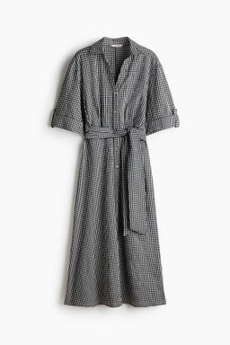 Vestido con cintur?n de anudar