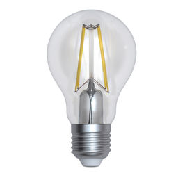 LED-A60-12W/4000K/E27/CL/DIM GLA01TR Лампа светодиодная диммируемая. Форма "А", прозрачная. Серия Air. Белый свет (4000K). Картон. ТМ Uniel.