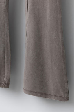 LEGGING FLARE / Marr?n / Topo - Zara фото 5