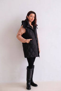 Martichelli Жилет стеганый чёрный