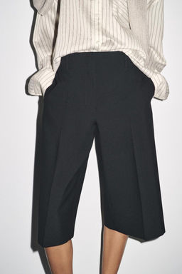 ZW COLLECTION LONG BERMUDA SHORTS - Zara фото 4