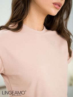 Трикотажный женский кроп-топ Lingeamo  ВФ-15 (118)  фото 6