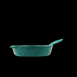 Сковорода 28 см, изумрудная - Ярославна фото 2