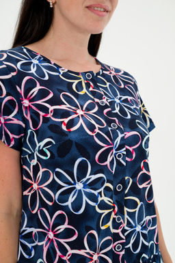 Платье женское из кулирки Кармелита лепесток - Амадэль фото 8