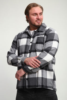 Рубашка мужская в клетку РМК-01