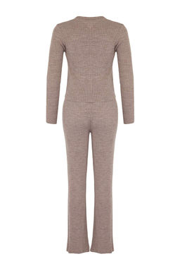 Vizon Fitillli Bluz H?rka Pantolon Triko Alt-Ust Tak?m TWOAW22AU0006