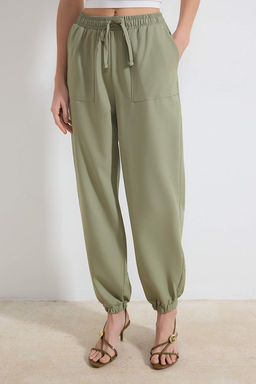 Haki Jogger Rahat Kesim Pantolon TWOSS26PL00060 - Trendyolmilla фото 3