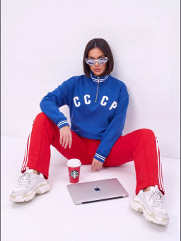 свитшот толстовка СССР футер 3хнитка петля, качество пенье - Knitka wear фото 18
