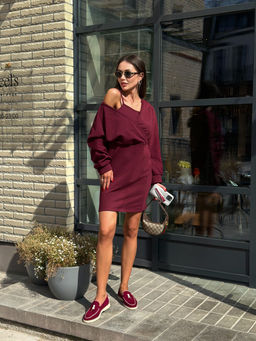 Платье AURA 3281-176-Р винный