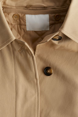 Cotton twill car coat - H&m фото 3