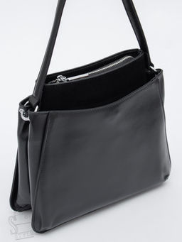 Сумка женская кожаная 2392Y black Polina&Eiterou в Новосибирске