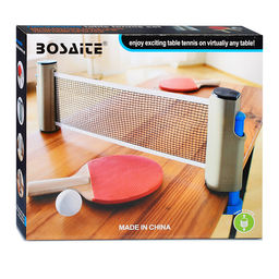 Набор для настольного тенниса (сетка, 2 ракетки, 3 шарика) в коробке