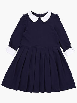 Платье в школу синее с белым воротником UD 4895 т.синий - Mini maxi фото 5