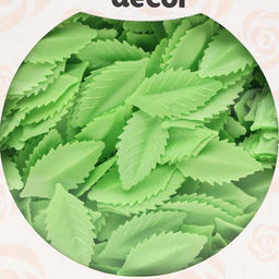 Лист розы малый 38 мм, светло-зеленый, 1000 шт.