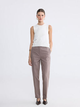 Y?ksek Bel Kad?n Cigarette Pantolon