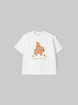 Футболка оверсайз Капибары с принтом - Bungly фото 3