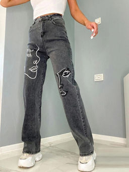 Джинсы трубы палаццо, Артикул: 130409