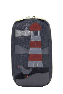 Сумка с аппликацией ДС-632-355 синий