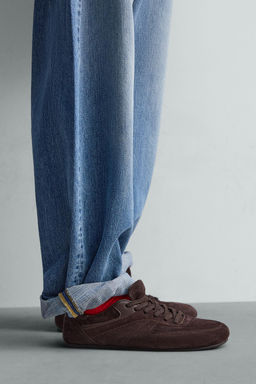 ZAPATILLA PIEL / Marr?n