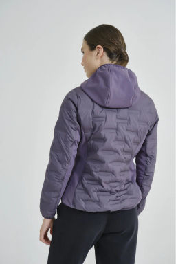 Куртка с флисом Фиолетовый