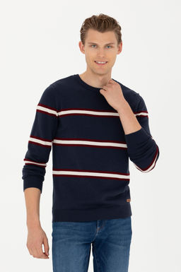 Мужской темно-синий свитер - U.s. polo assn фото 16
